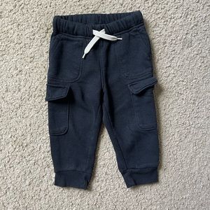 Cargo jogger sweatpants for toddler